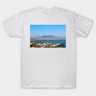 Vesuvius hugs Naples T-Shirt